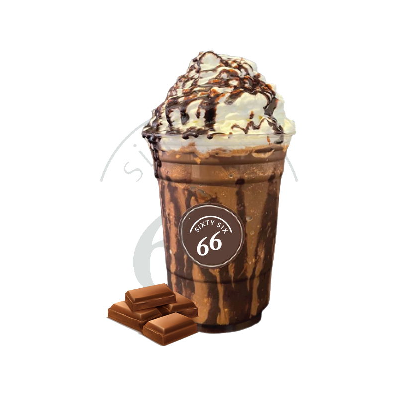 Double chocolate outlet frappe